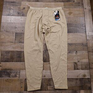 Polartec Power Dry Base Layer Pants – XL Regular – Made in USA – Tan Beige – NWT